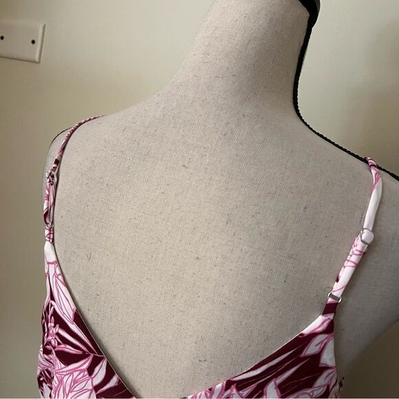 Sunrise in Paradise Pink Multi Tropical Print Maxi Dress - Picture 11 of 16